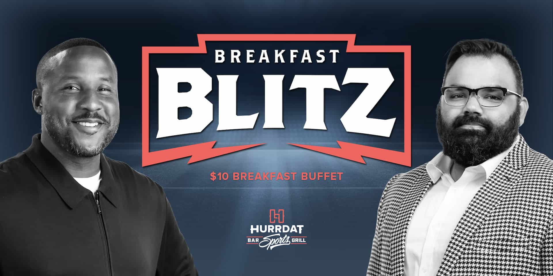 breakfast blitz live at hurrdat sports bar and grill