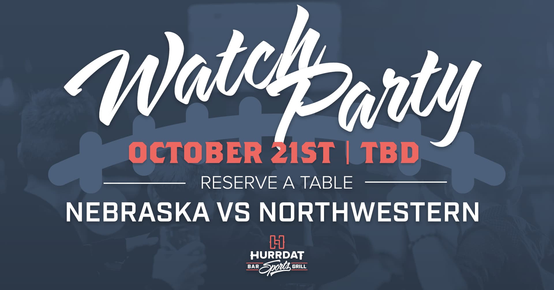 Nebraska vs Northwestern watch party