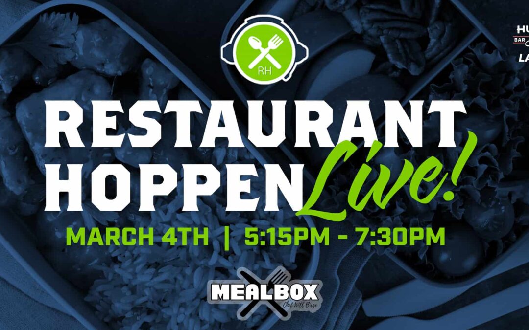 Restaurant Hoppen LIVE with MEALBOX!