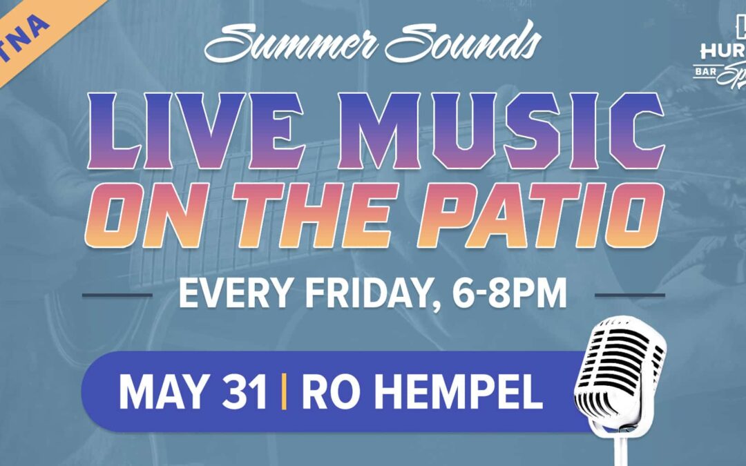 Live Music: Summer Sounds with Ro Hempel!