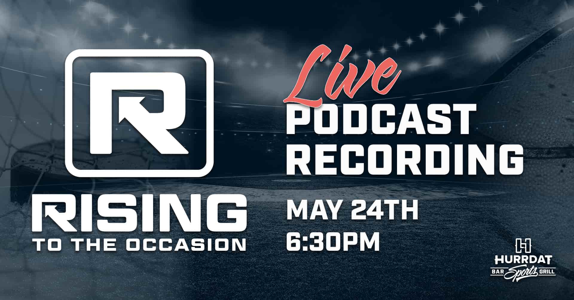 Rising to the Occasion live podcast
