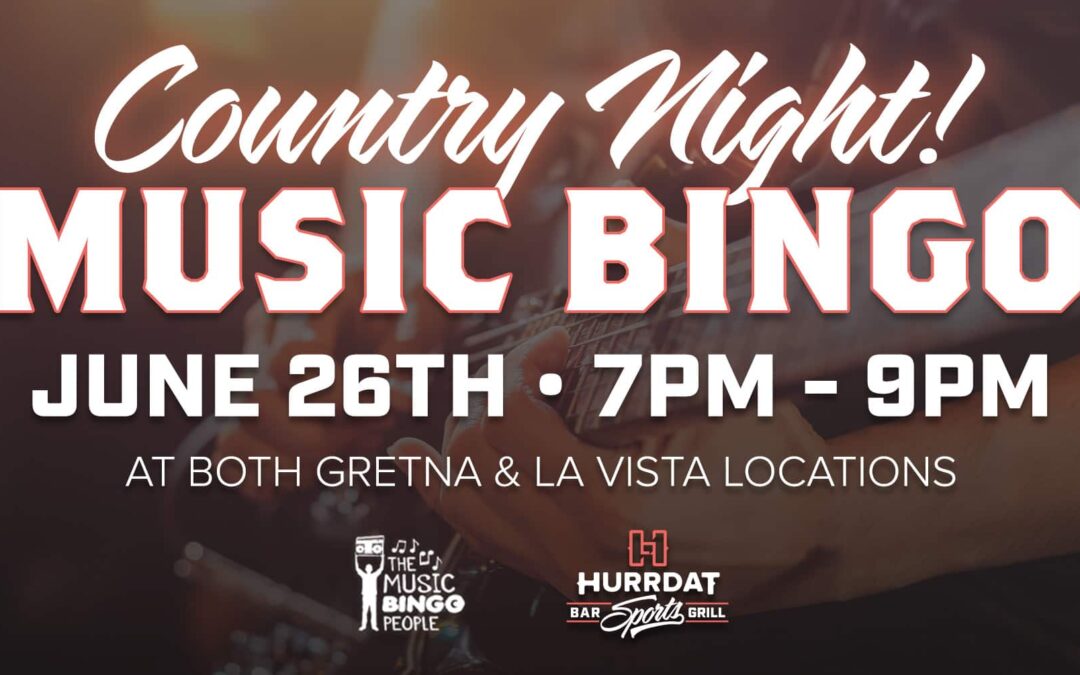 Themed Music Bingo | Country Night!