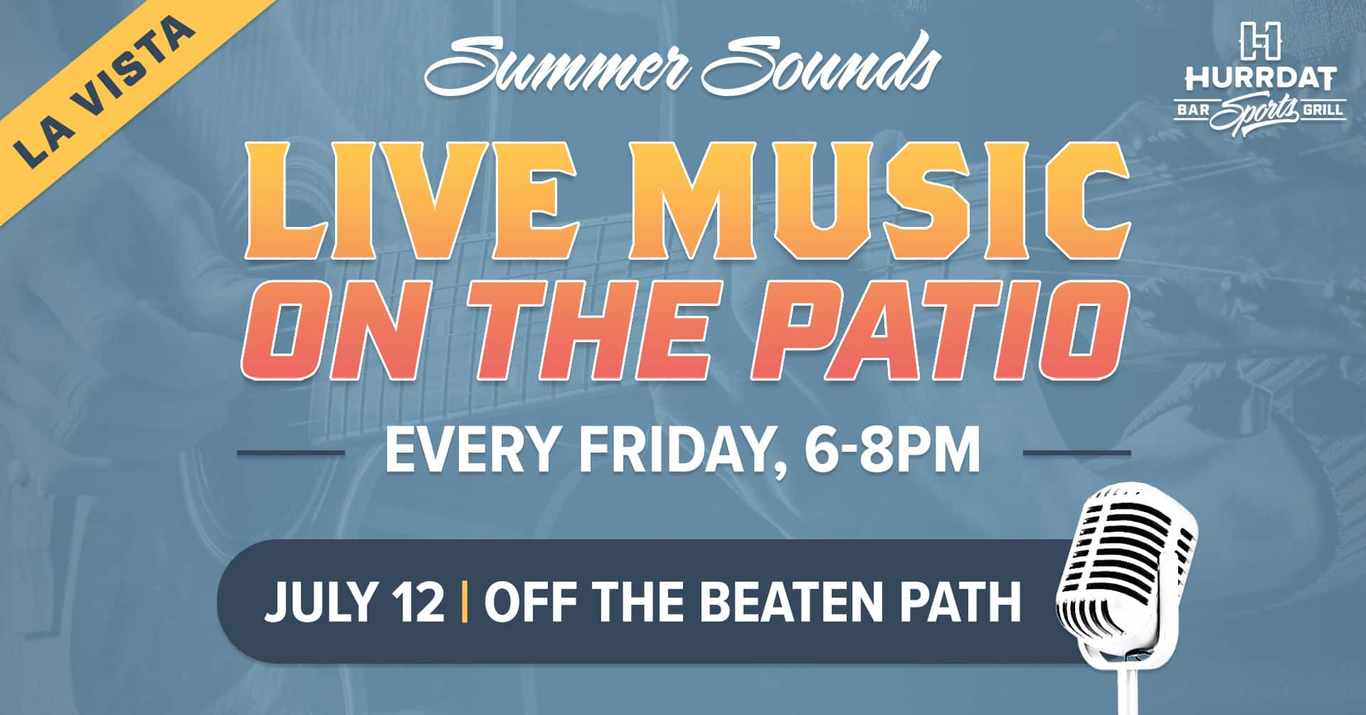 live music summer sounds at hurrdat sports bar la vista