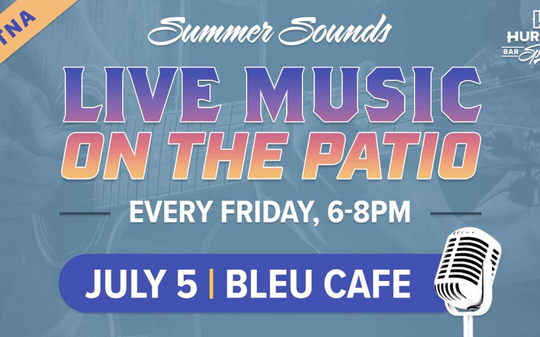 Live Music: Gretna Summer Sounds with Bleu Cafe!