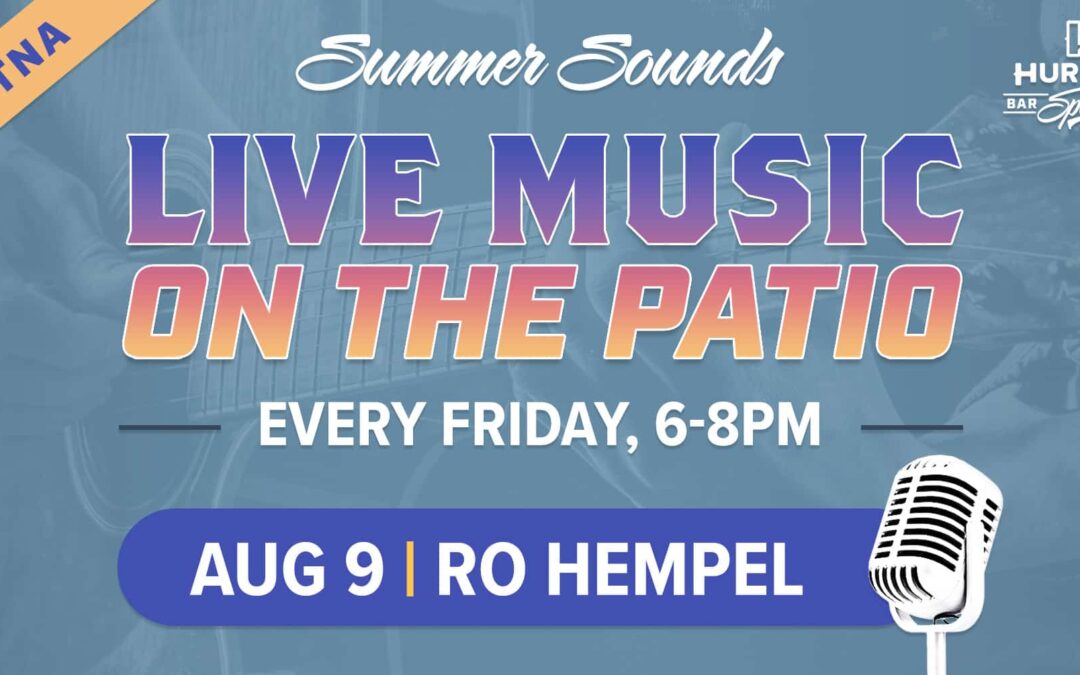 Live Music: Gretna Summer Sounds with Ro Hempel!