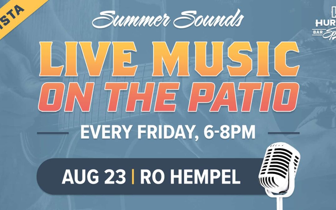 Live Music: La Vista Summer Sounds with Ro Hempel!