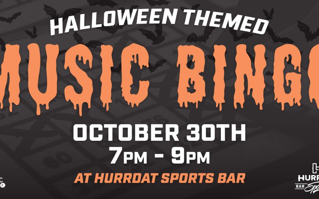 Music Bingo | Halloween Themed | La Vista