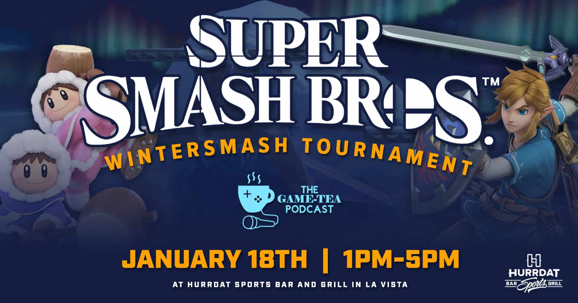 Get ready to battle it out in the ultimate Super Smash Bros! Wintersmash Tournament!