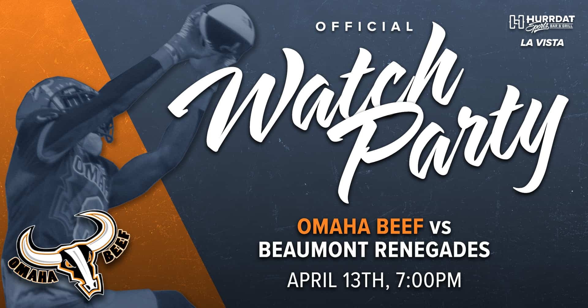 Omaha Beef vs Beaumont Renegades | Watch Party