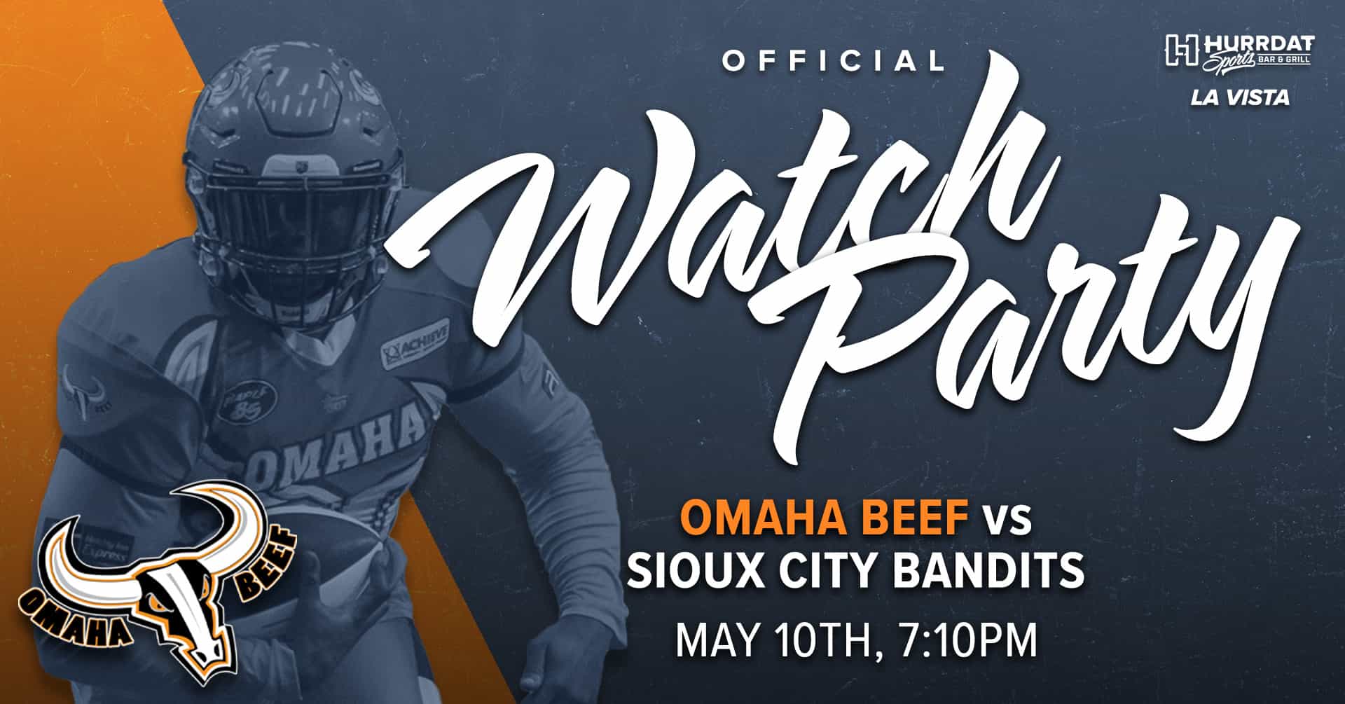 Reserve your spot now! Don't miss out on the OFFICIAL watch party spot for all your Omaha Beef Football games!