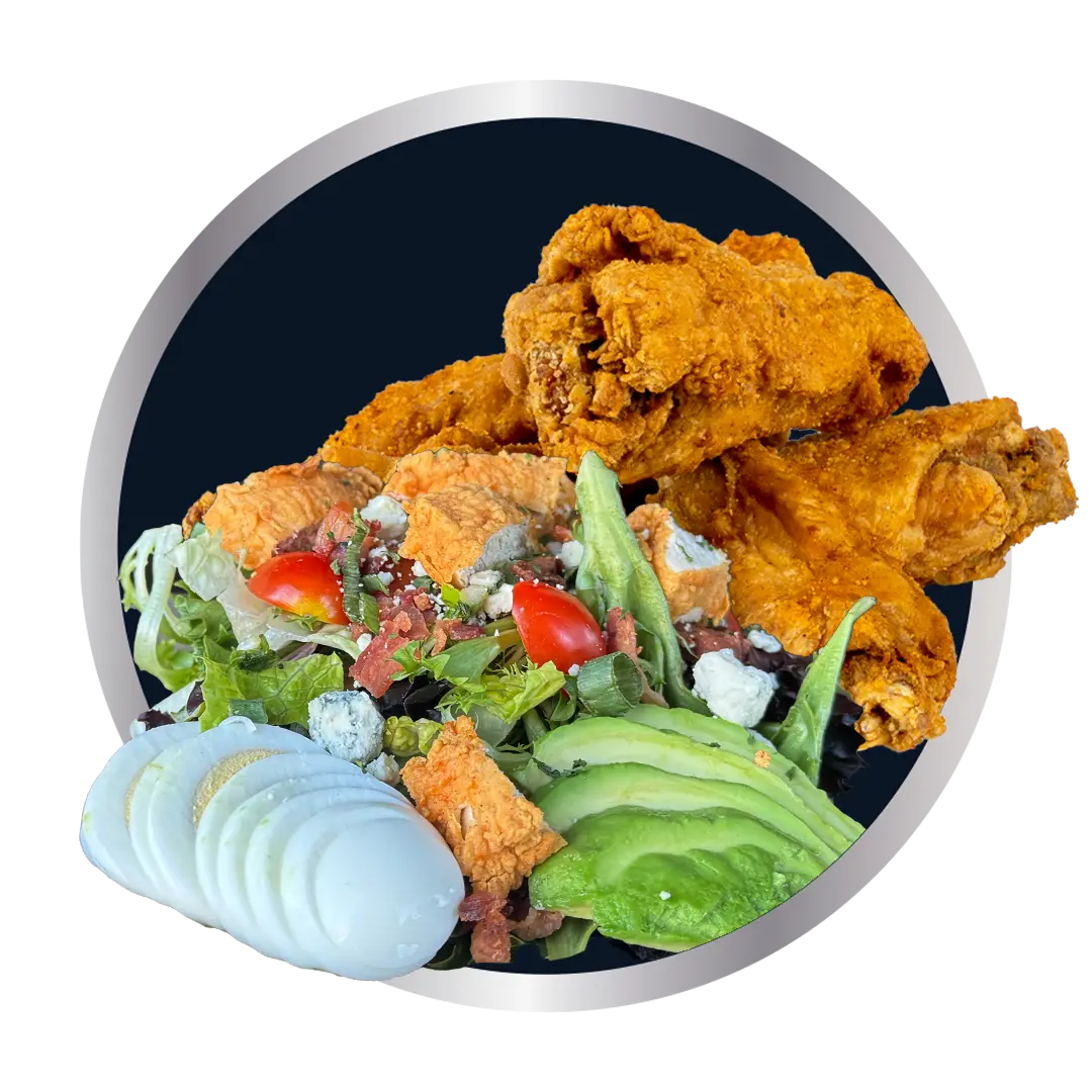Membership-Bubbles-Wings-Salad Fish and Chips with a Drink
