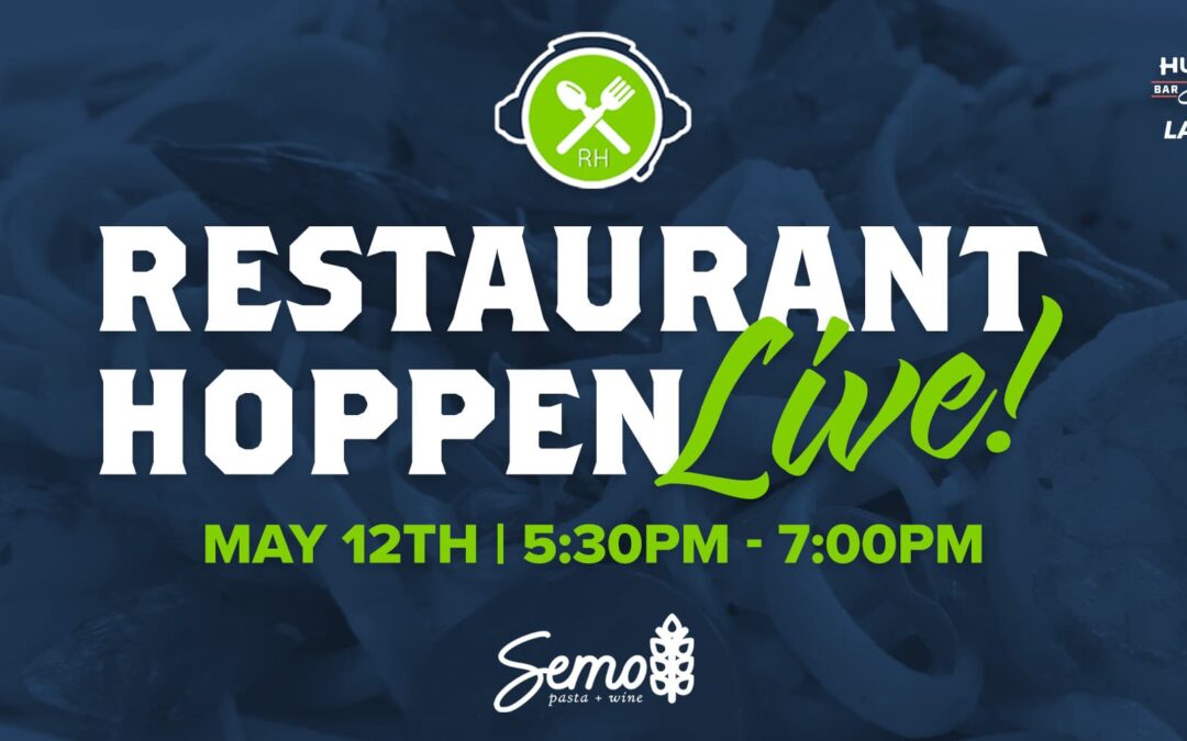 Restaurant Hoppen LIVE with Semo Pasta & Wine