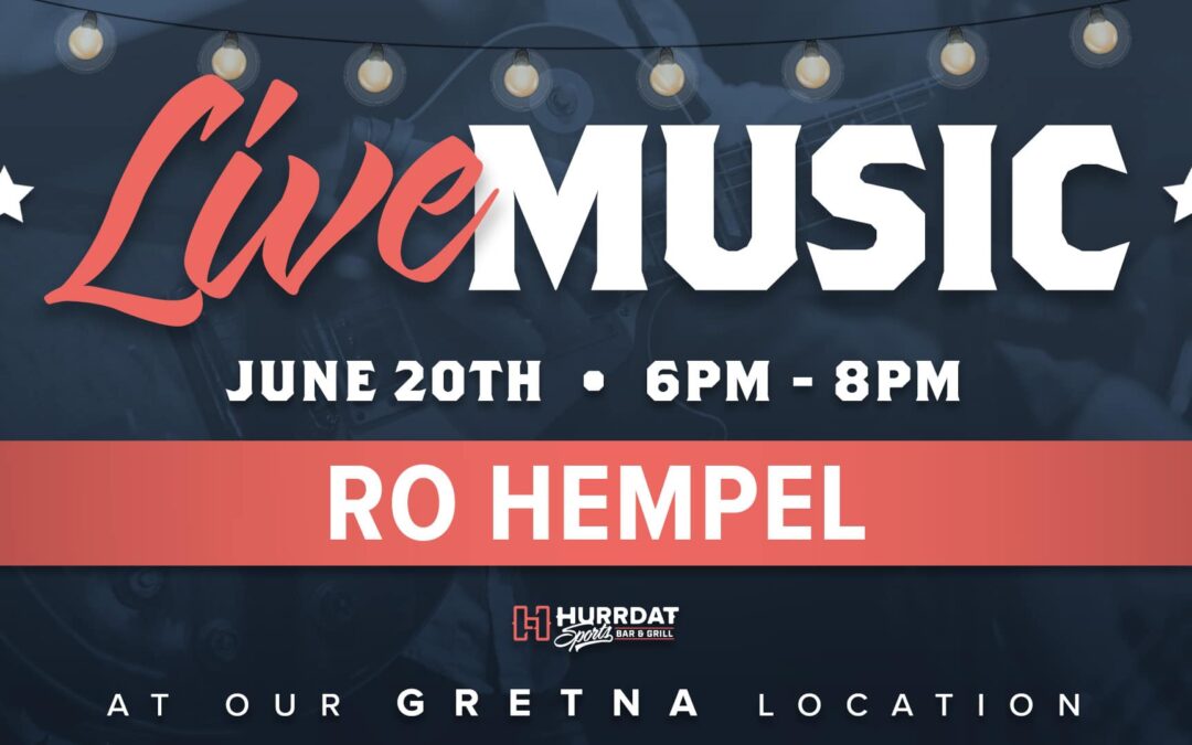 Live Music Fridays with Ro Hempel | Summer Sounds Gretna