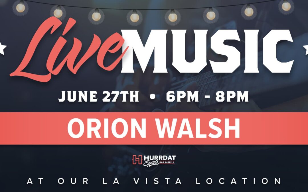 Live Music Fridays with Orion Walsh | Summer Sounds