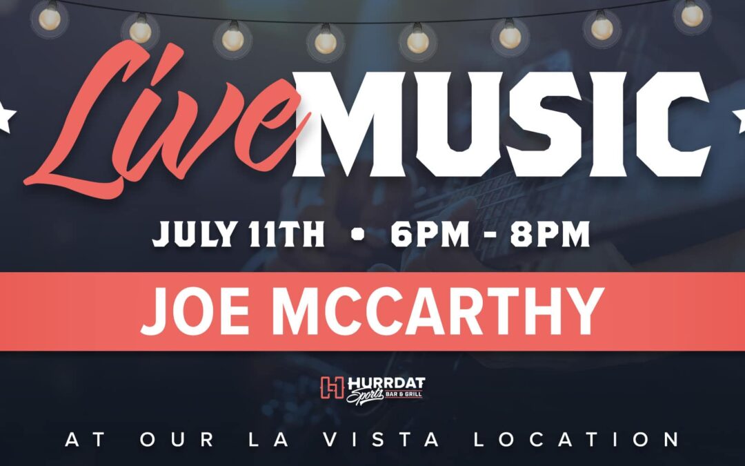 Live Music Fridays with Joe McCarthy | Summer Sounds La Vista