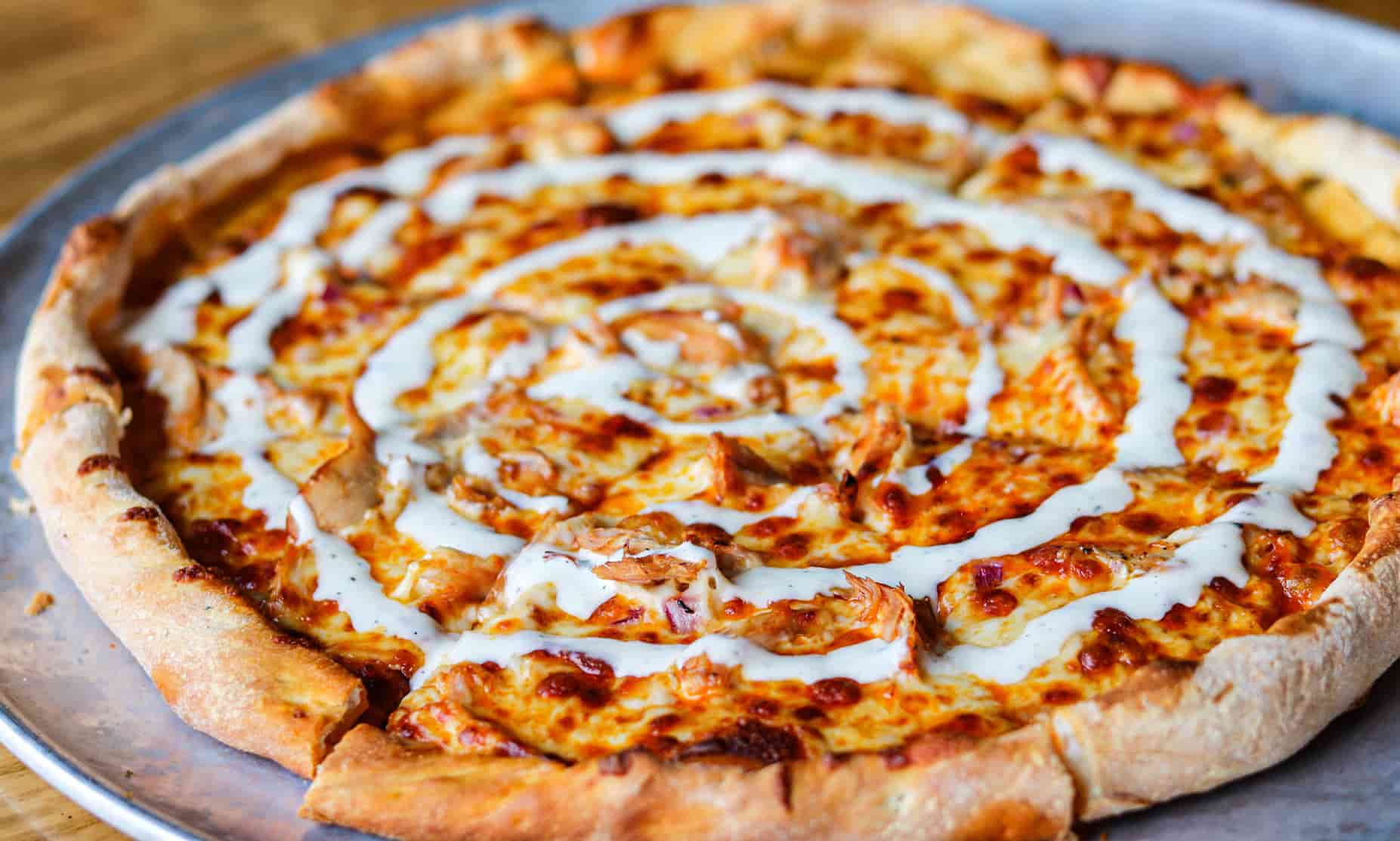 Buffalo Chicken Pizza at Hurrdat Sports Bar and Grill