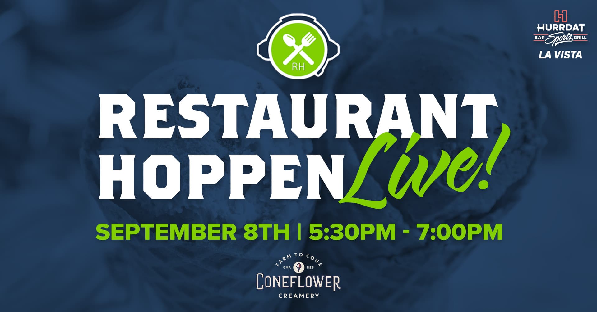 Restaurant Hoppen Live! with Coneflower Creamery