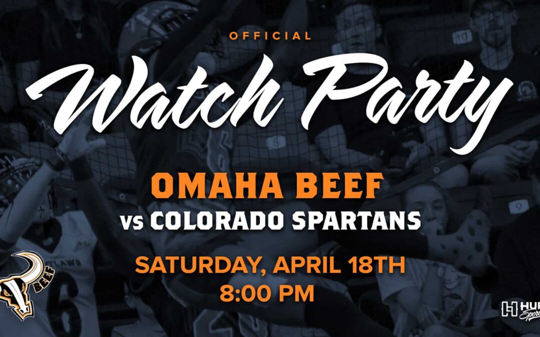 Omaha Beef vs Colorado Spartans | Official Watch Party