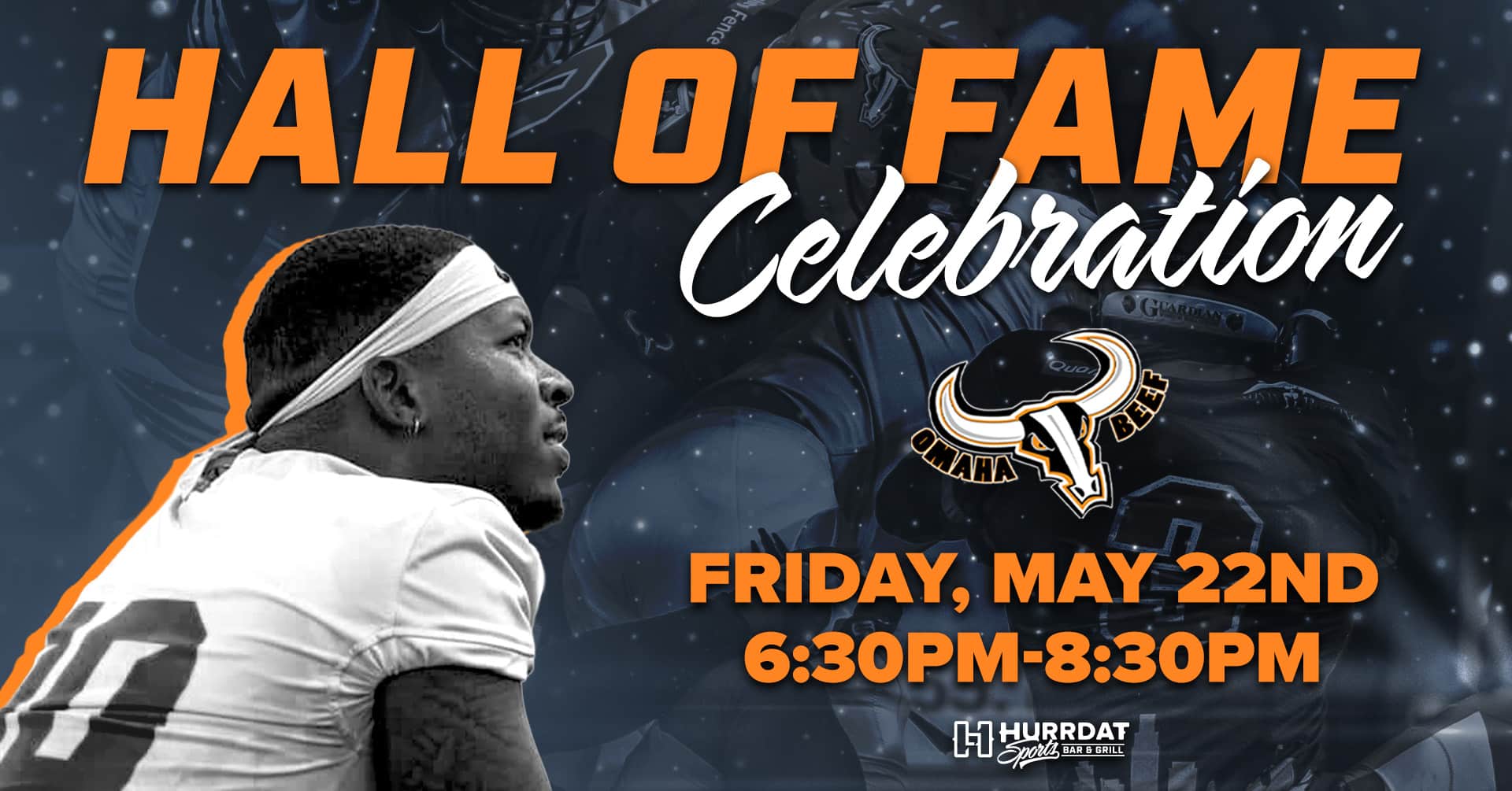 Join us at Hurrdat Sports Bar to celebrate Tommy Armstrong Jr joining the next Omaha Beef Hall of Fame class!