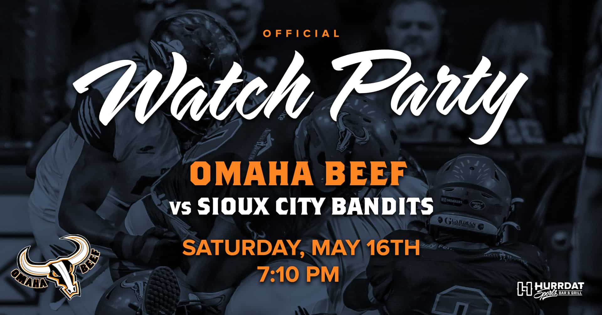 Reserve your spot now! Don't miss out on the OFFICIAL watch party spot for all your Omaha Beef road Football games!