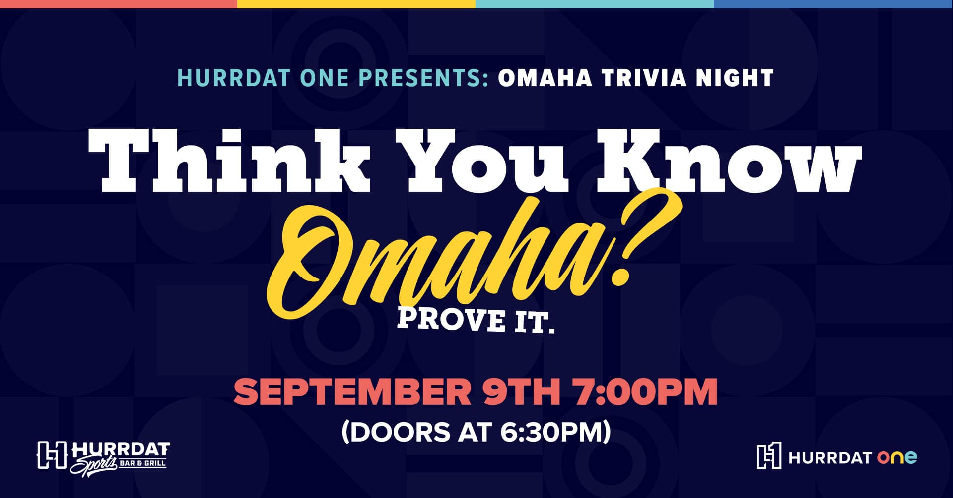 Get yourself ready to prove how much you know Omaha! Join us for another event you don't want to miss!